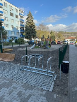 Revitalizácia medziblokových priestorov sídliska na Železničnej ulici v meste Krupina