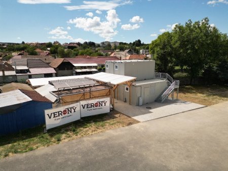 Kontajnerové zázemie atletického klubu